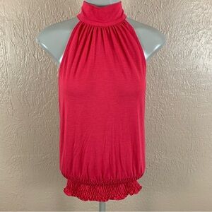 Body Central Pink Halter Tank Top